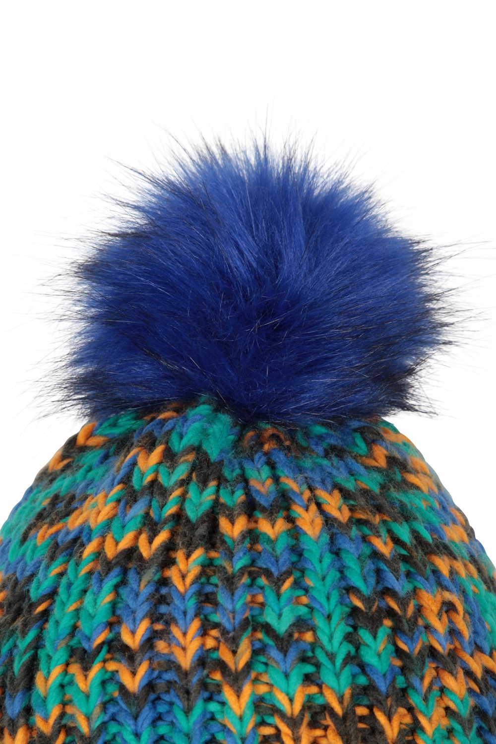 Mountain Warehouse Fluff Bomb Kids Beanie Girls Lightweight Knitted Winter Hat - Picture 21 of 32
