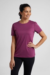 Breeze Recycled Womens T-Shirt Berry