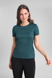 Breeze Recycled Womens T-Shirt Dark Green
