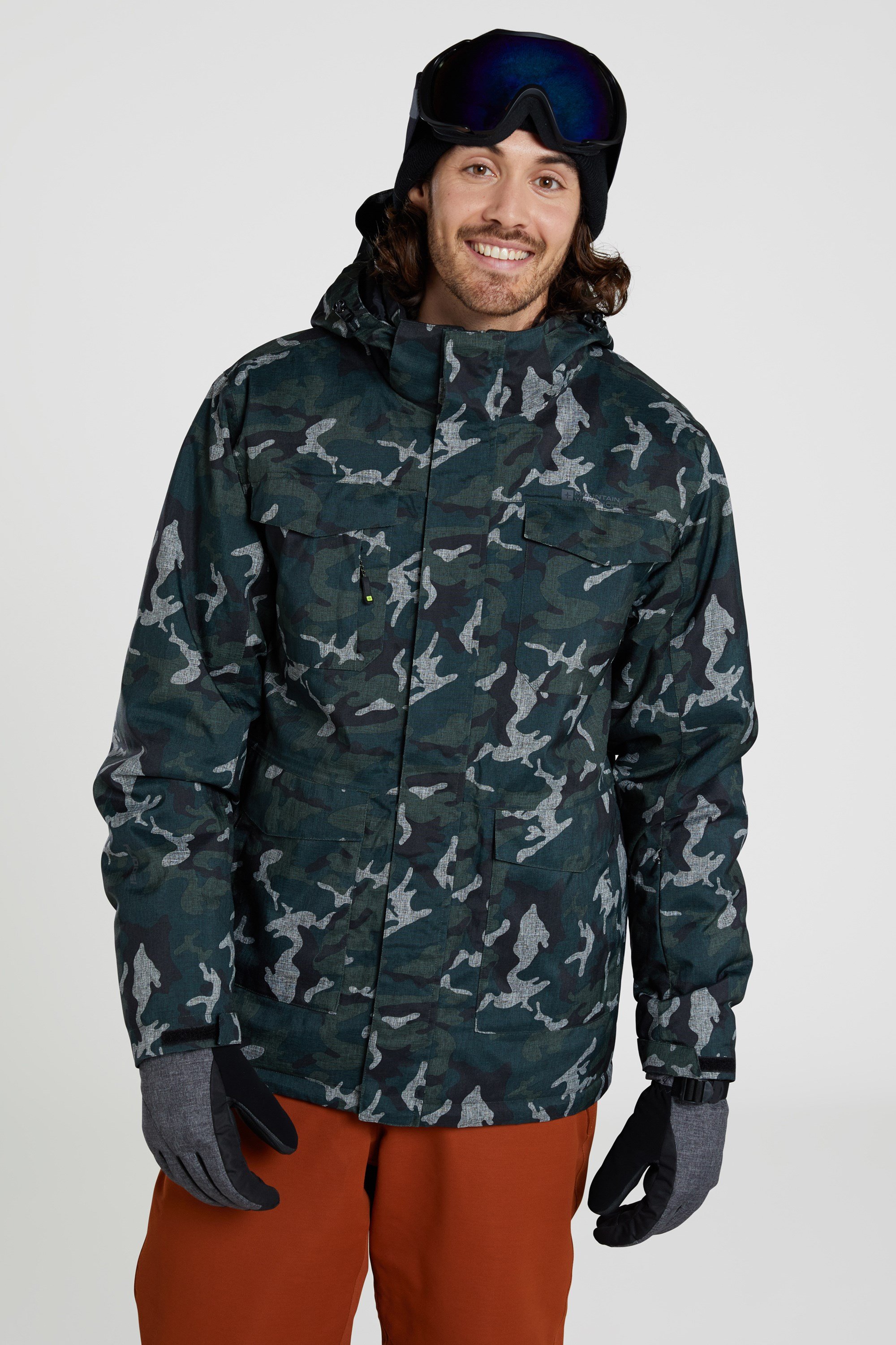 Mountain Warehouse Mountain Warehouse Summit Mens Ski Jacket Waterproof Breathable Winter Coat 