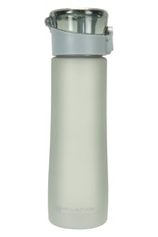 Push Lid Bottle with Handle - 650ml Grey