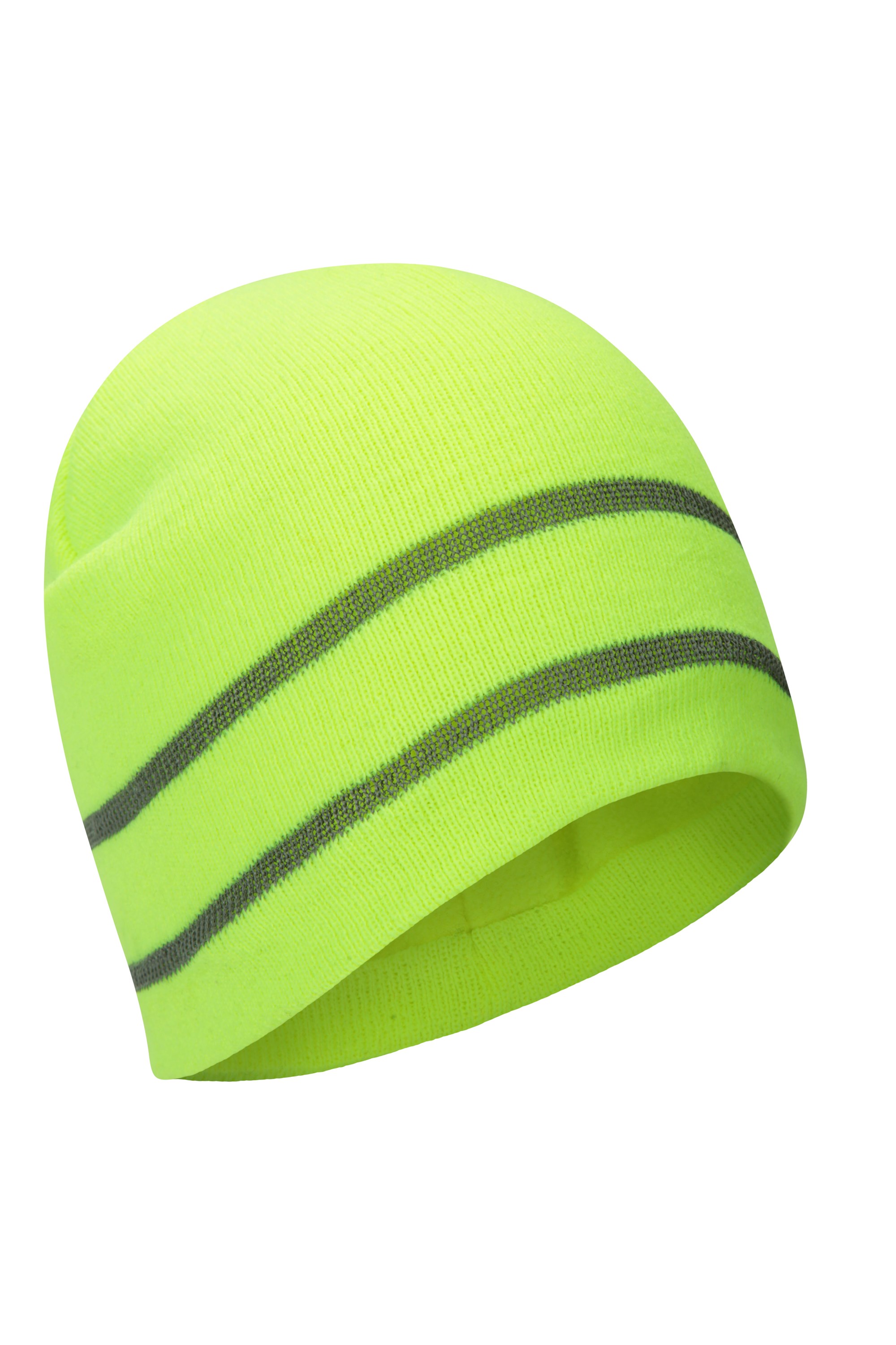 Camping & Hiking Quick Dry Mountain Warehouse Active Reflective Mens Beanie Best for Travelling High Vis Warm & Cosy Outdoors Lightweight