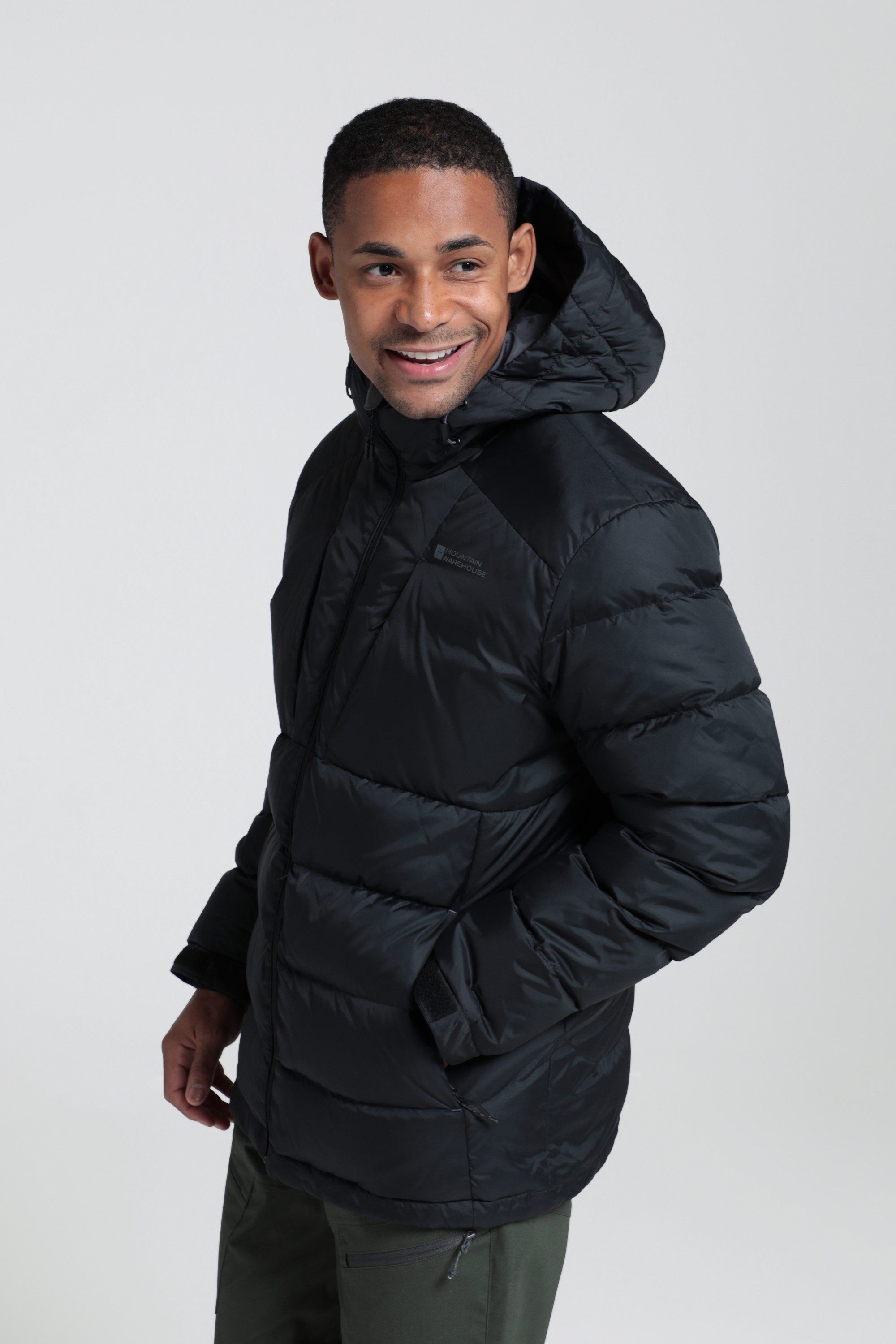 down filled jacket mens