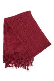 Lisbon Cosy Womens Scarf Red
