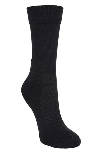 Merino Womens Mid-Calf Hiker Socks Black