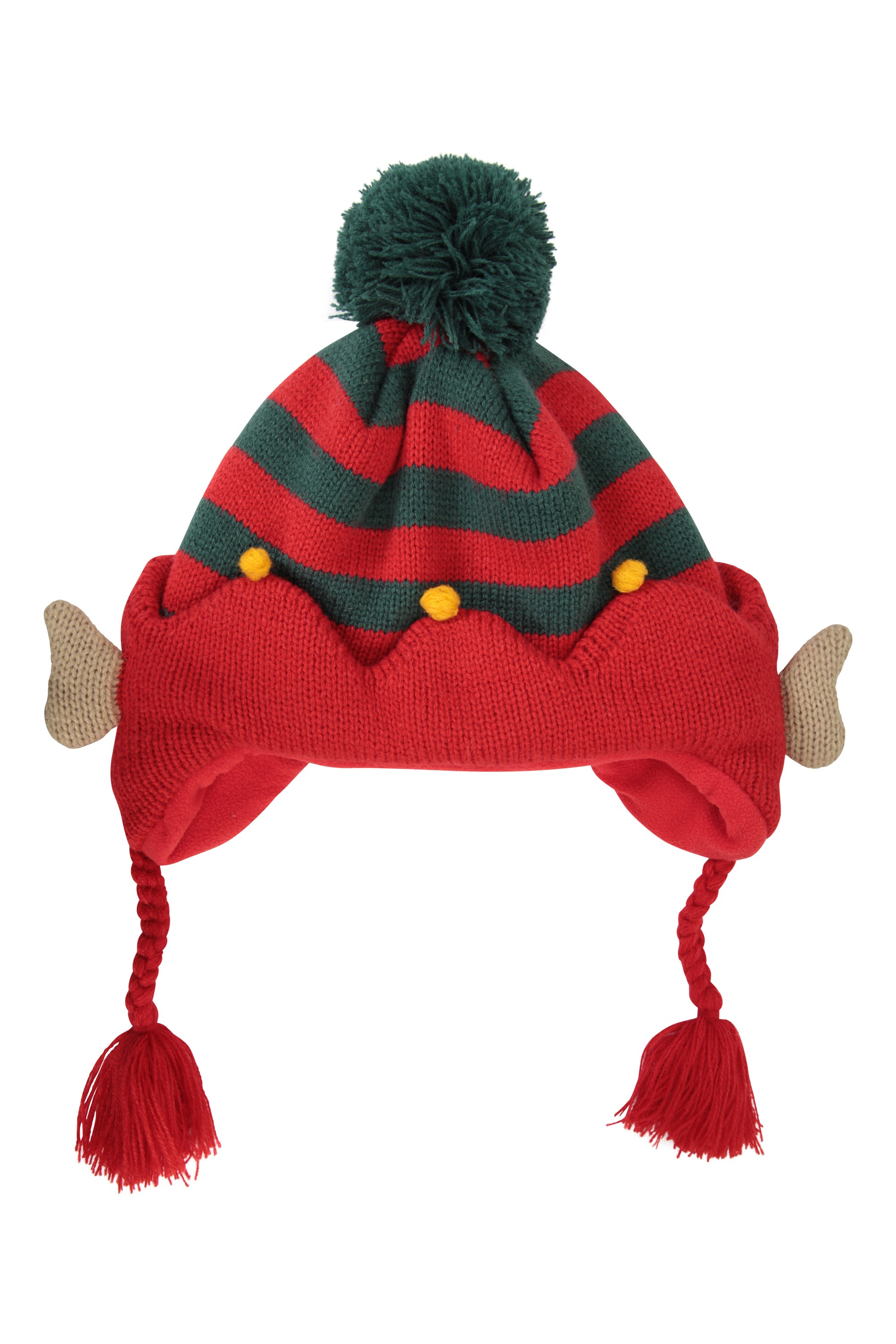 Mountain Warehouse Childs Xmas Elf knitted Beanie 