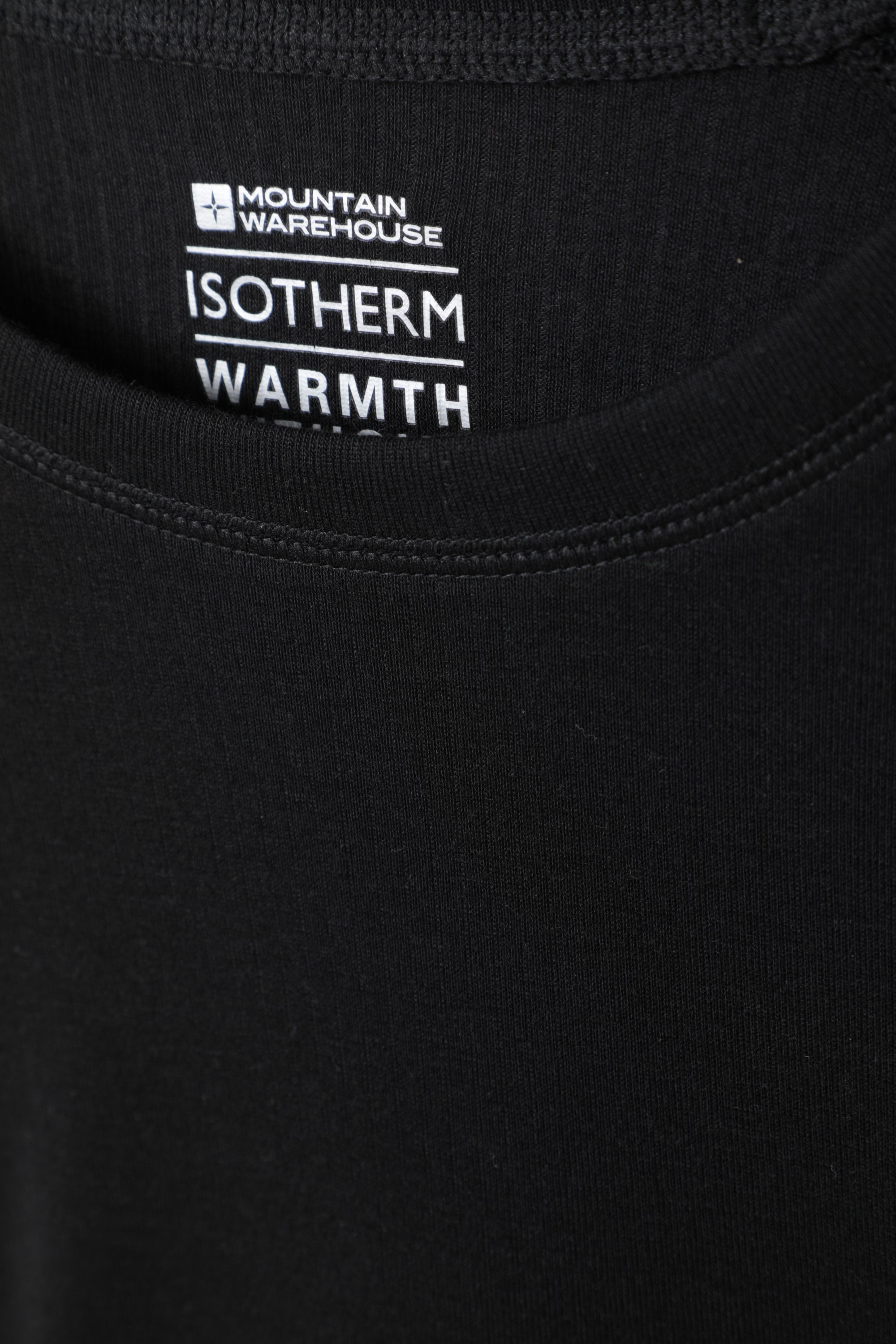 Capa térmica Isotherm Cuello Redondo cálida y Ligera Mountain Warehouse Camiseta Talus Estampada para Mujer Acampada en Invierno de Secado rápido para Senderismo 