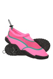 Bermuda Kids Adjustable Aqua Shoes Bright Pink