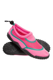 Bermuda Kids Adjustable Aqua Shoes Pink