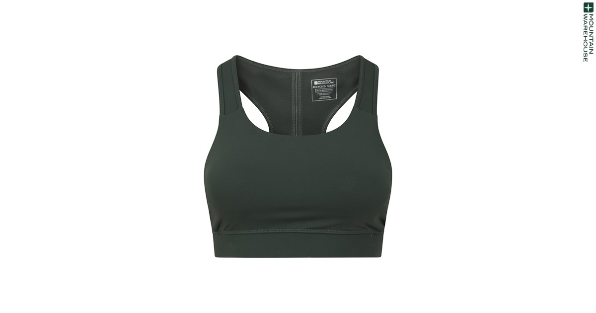 Recycled Mid-Support Womens Sports Bra