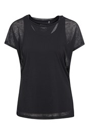 Double Layer Womens T-Shirt