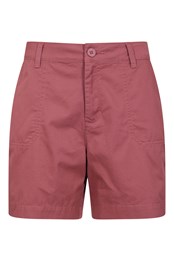 Bayside Womens Shorts Dark Pink