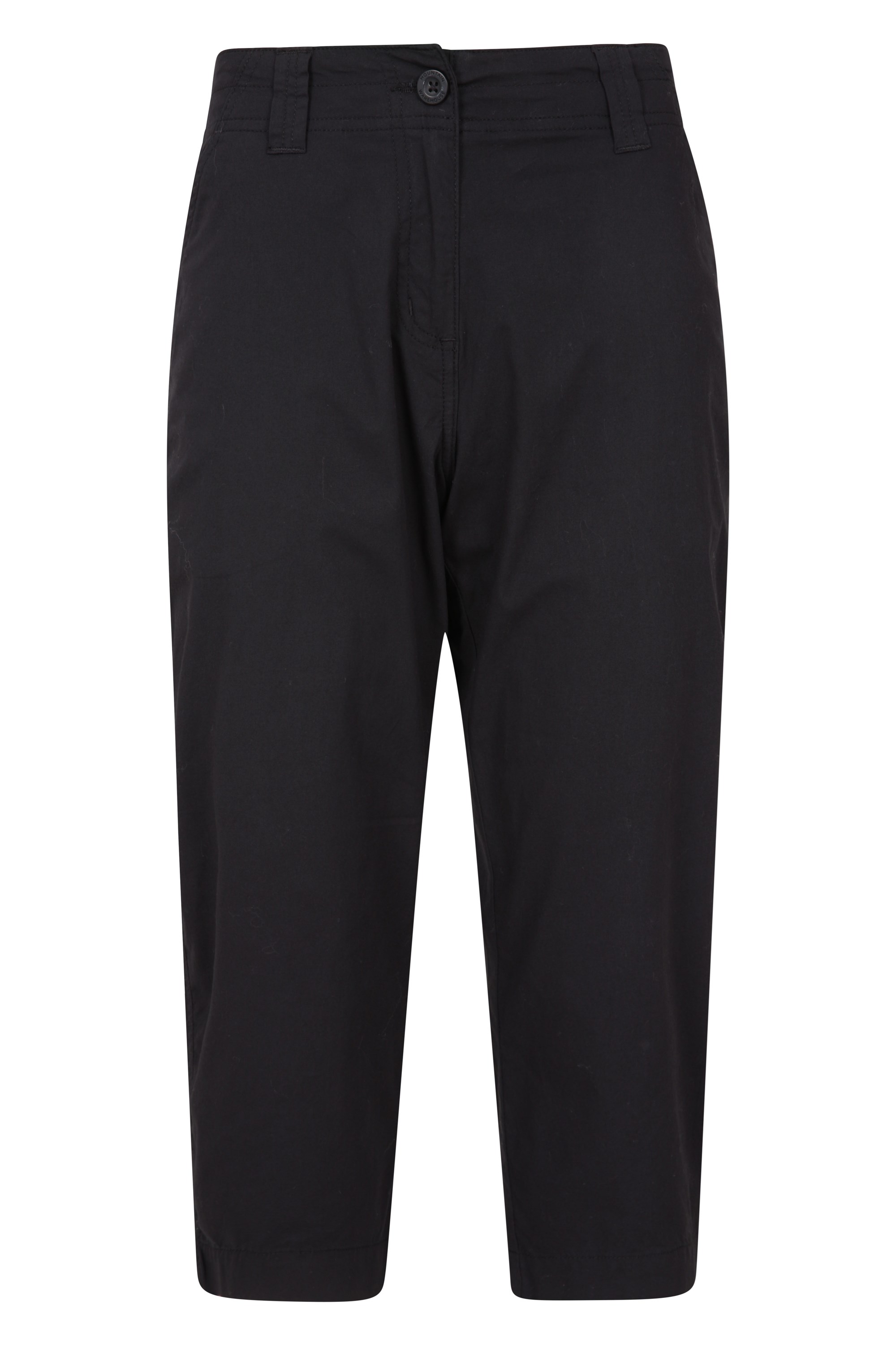 Buy Columbia women regular stretchable plain capri pants black