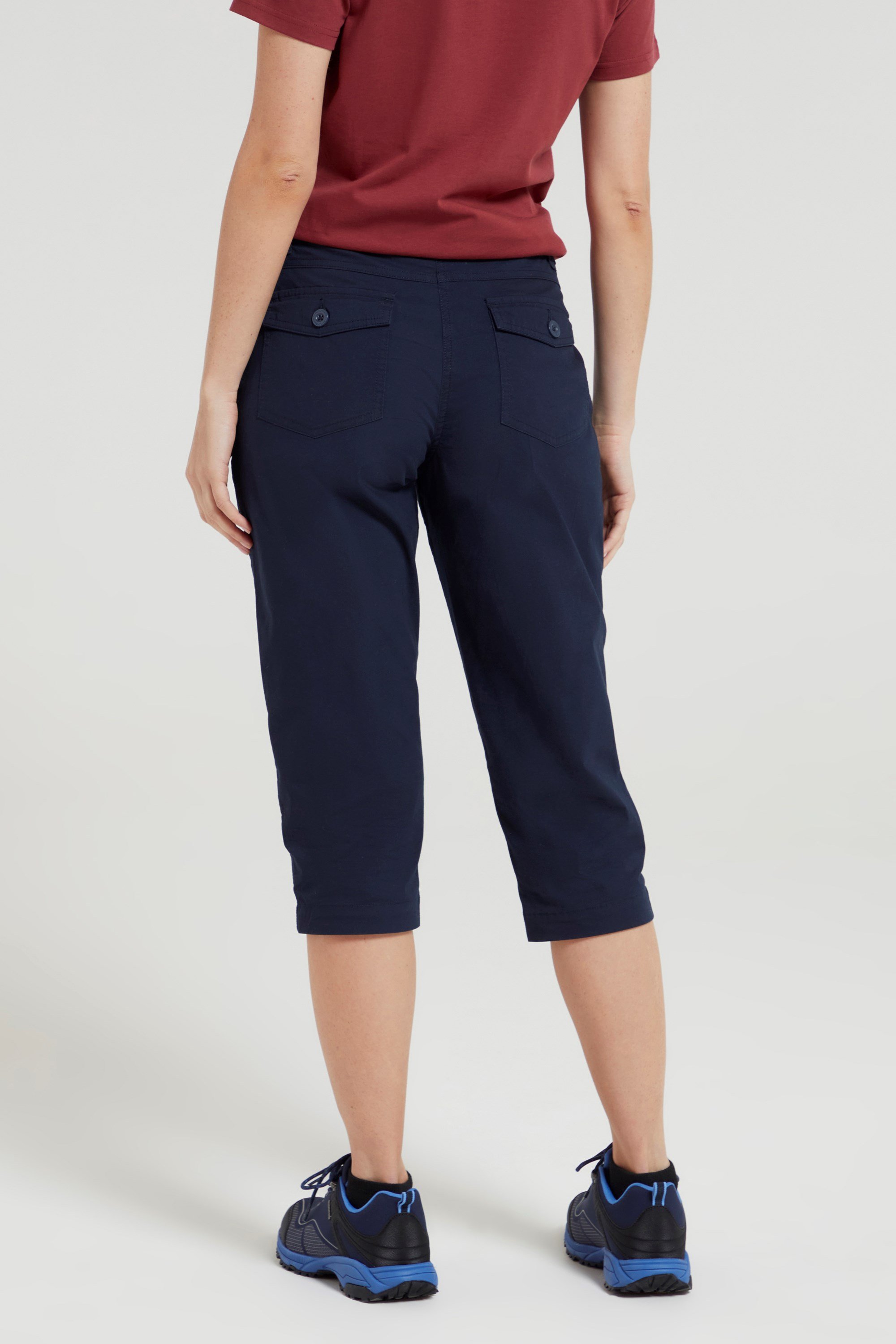 Mountain Hardwear Mirada Capri - Women's-Khaki-6 — Womens Clothing Size: 6  US, Inseam Size: 18 in, Short Style: Capris, Apparel Fit: Regular —  1648321297-6-18