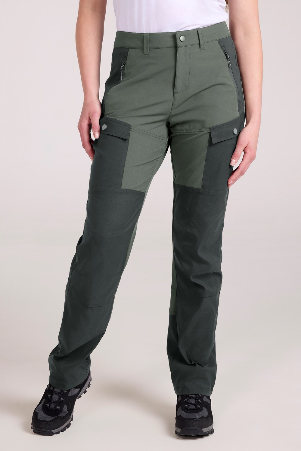 Mountain Warehouse Womens Expedition Hybrid Trousers Ladies Hiking Trekking Pant