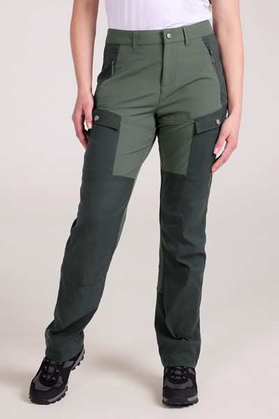 Expedition Hybrid Womens Trousers - Green