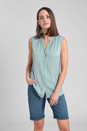 Chemise sans manches Amalfi - Pour femme