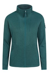 Juniper Tech Womens Full-Zip Fleece Jacket Teal