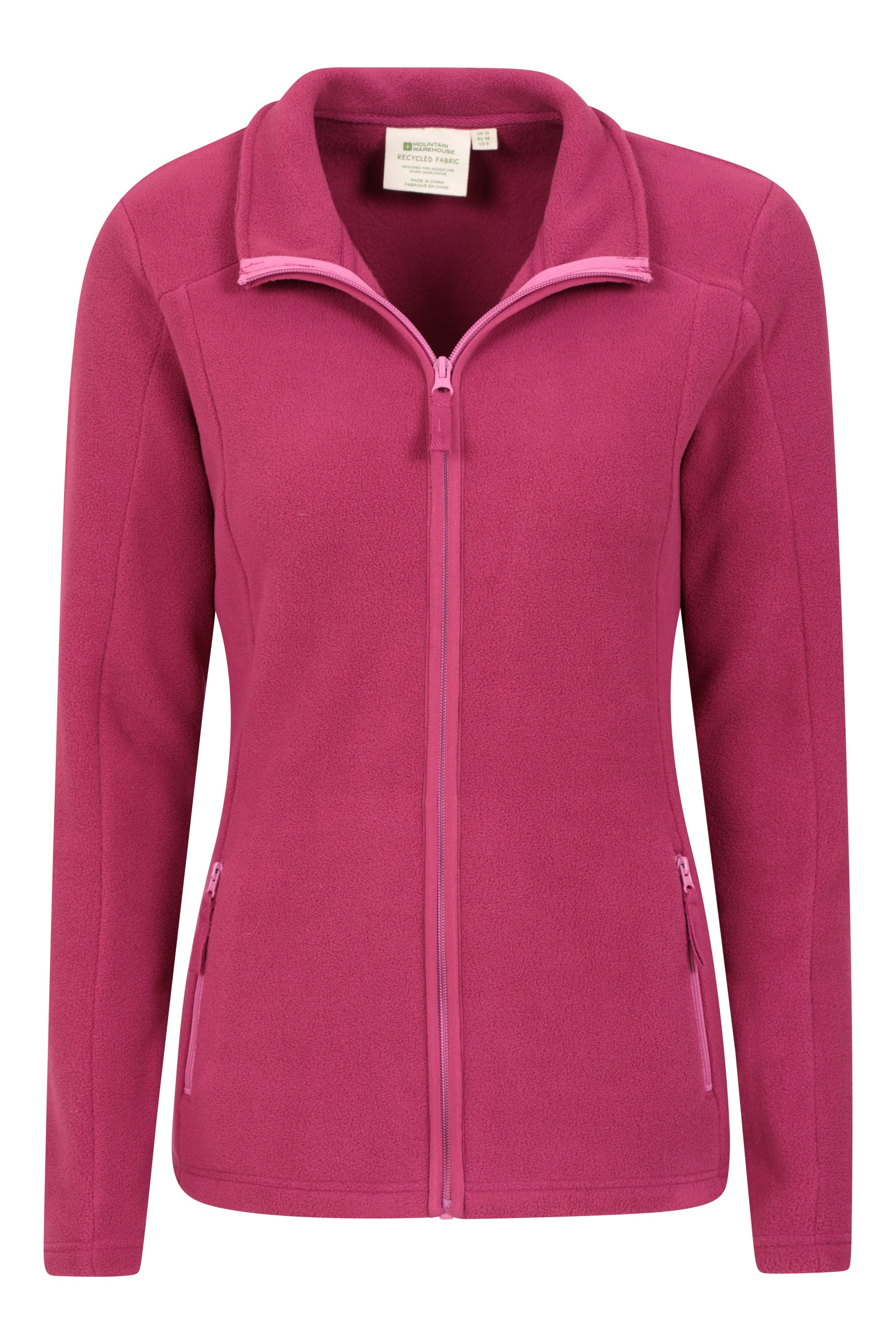 Pink Mountain Warehouse Breathable in Light Pink Womens Clothing Jumpers and knitwear Zipped sweaters 