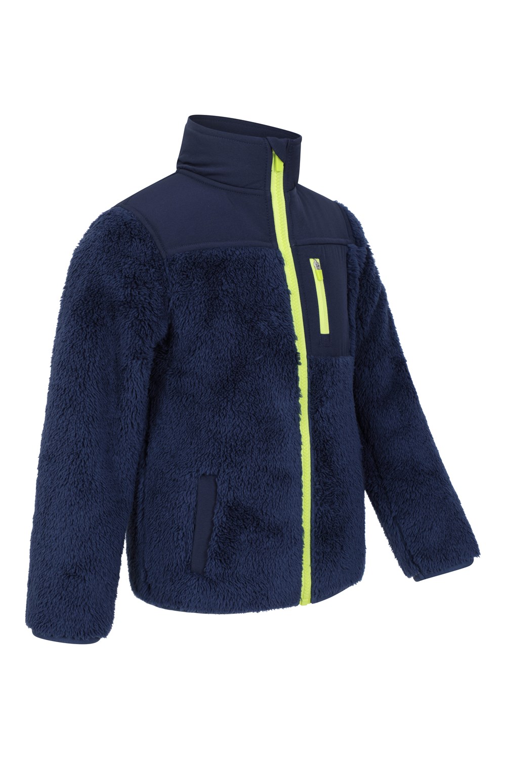Mountain Warehouse Kids Cosy Fleece Jacket Children Lightweight Warm Fluffy Coat - Picture 19 of 23