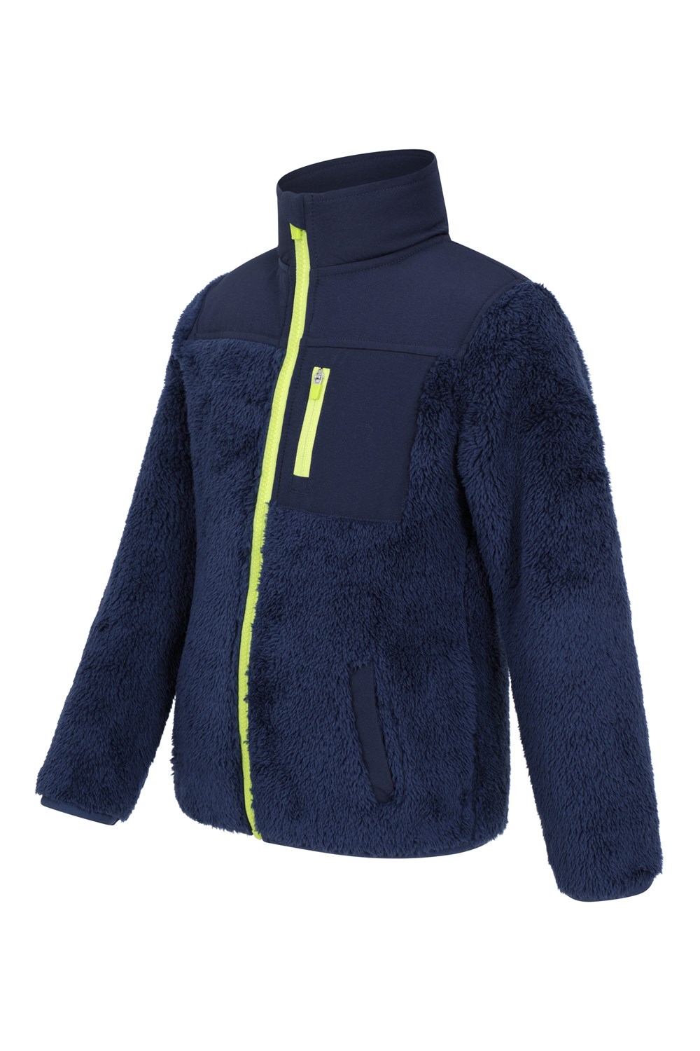 Mountain Warehouse Kids Cosy Fleece Jacket Children Lightweight Warm Fluffy Coat - Picture 20 of 23
