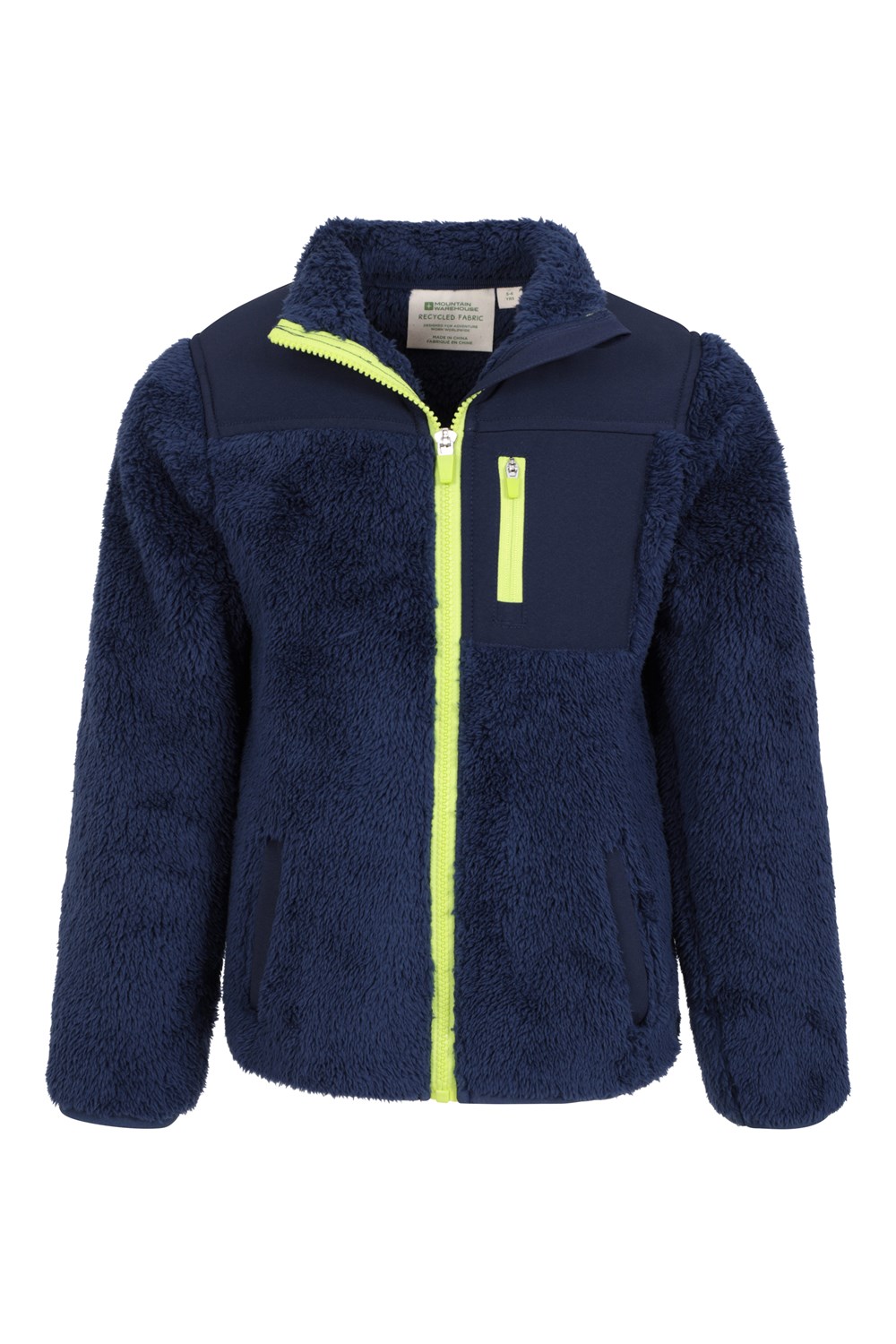 Mountain Warehouse Kids Cosy Fleece Jacket Children Lightweight Warm Fluffy Coat - Picture 22 of 23