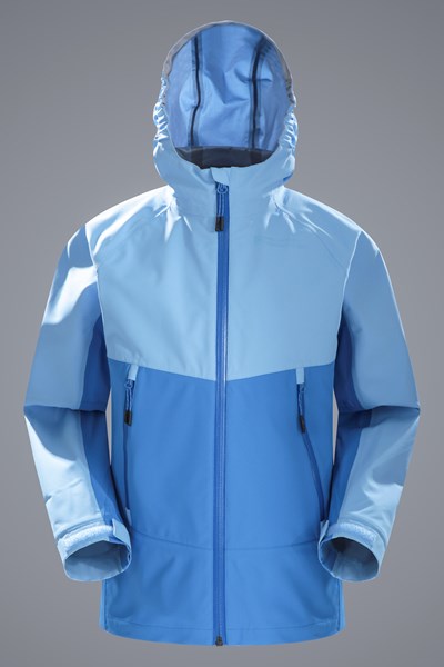 Ultra Alpha Kids Waterproof Jacket - Blue