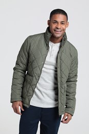 Worcester II Mens Quilted Jacket Khaki