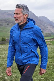 Veste Imperméable Swerve Homme Bleu Cobalt