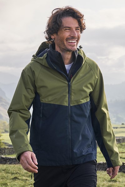 Verge Extreme Mens Waterproof Jacket - Green