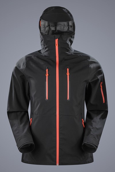 Ultra Himalaya Mens Waterproof Jacket - Black