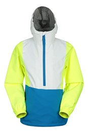 Colour Block Kids Water-Resistant Jacket Blue