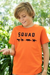 Dino Squad Kids Organic Cotton T-Shirt