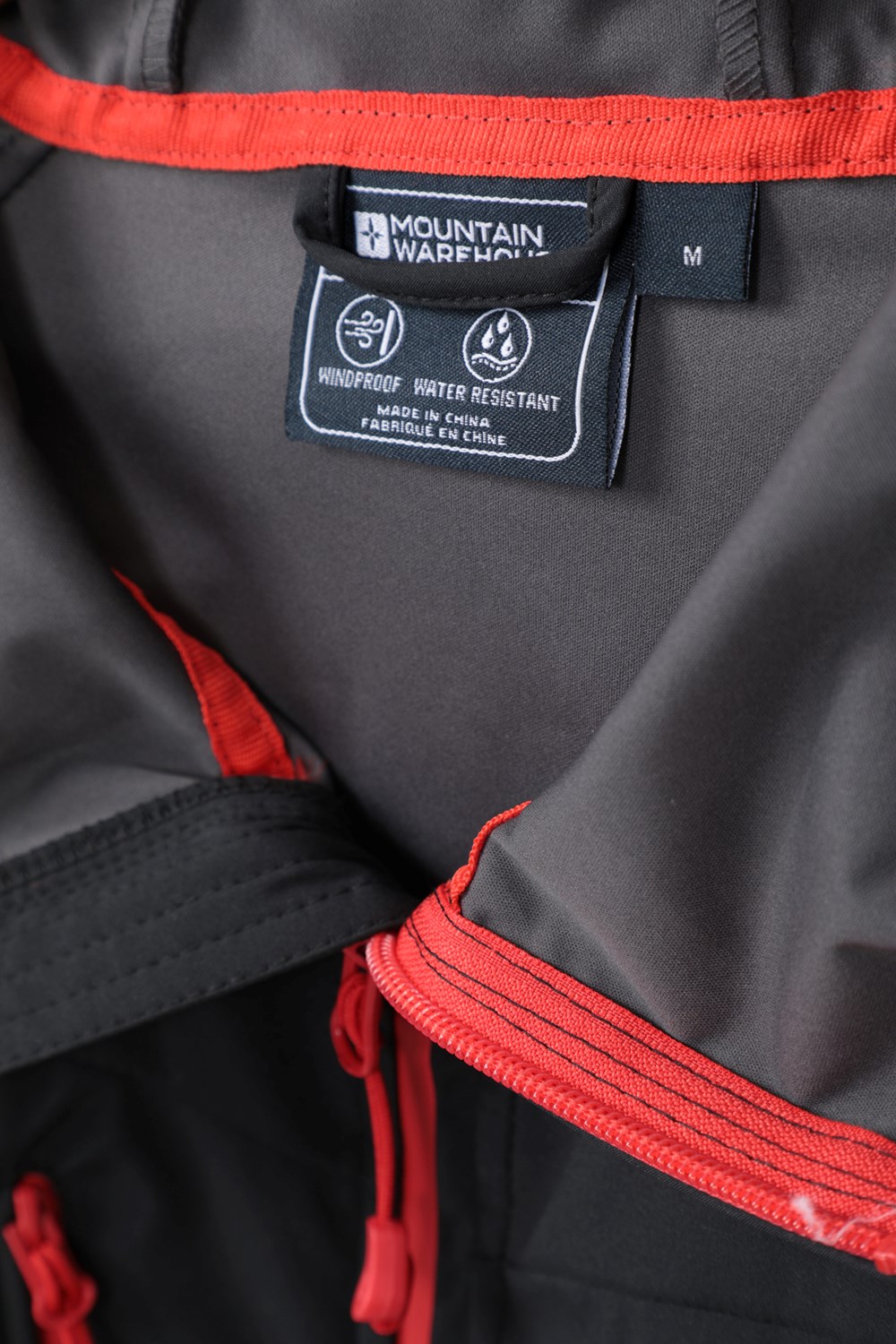 Mountain Warehouse Ambit Mens Softshell Jacket Lightweight Water Resistant Coat - Picture 21 of 42
