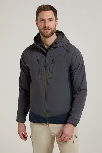 Ambit Mens Lightweight Softshell Jacket - Grey