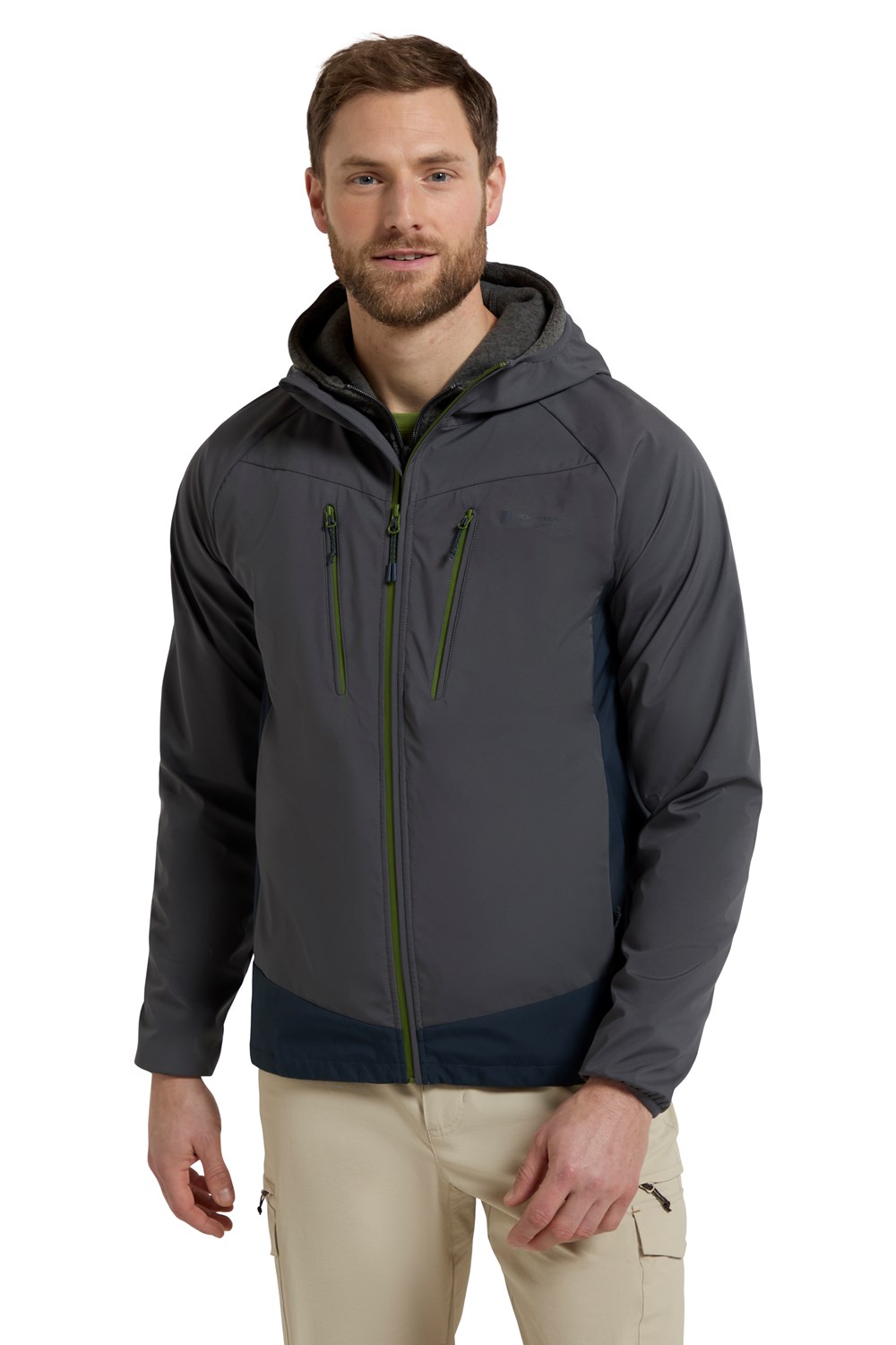 Mountain Warehouse Ambit Mens Softshell Jacket Lightweight Water Resistant Coat - Picture 32 of 42