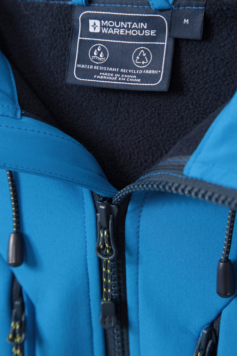 Mountain Warehouse Mens Radius Softshell Jacket Water Resistant Coat - Picture 42 of 99