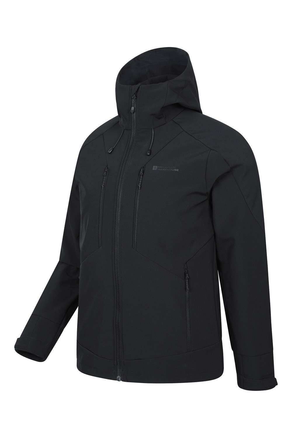 Mountain Warehouse Mens Radius Softshell Jacket Water Resistant Coat - Picture 20 of 99