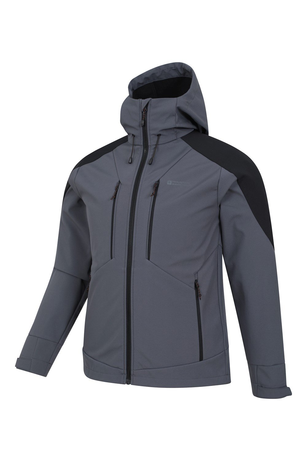 Mountain Warehouse Mens Radius Softshell Jacket Water Resistant Coat - Picture 51 of 99