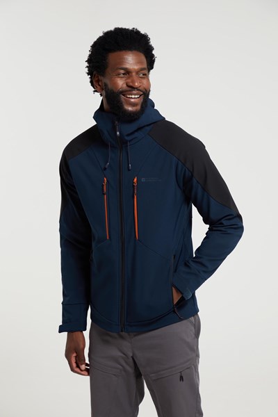 Radius Mens Softshell Jacket - Dark Blue