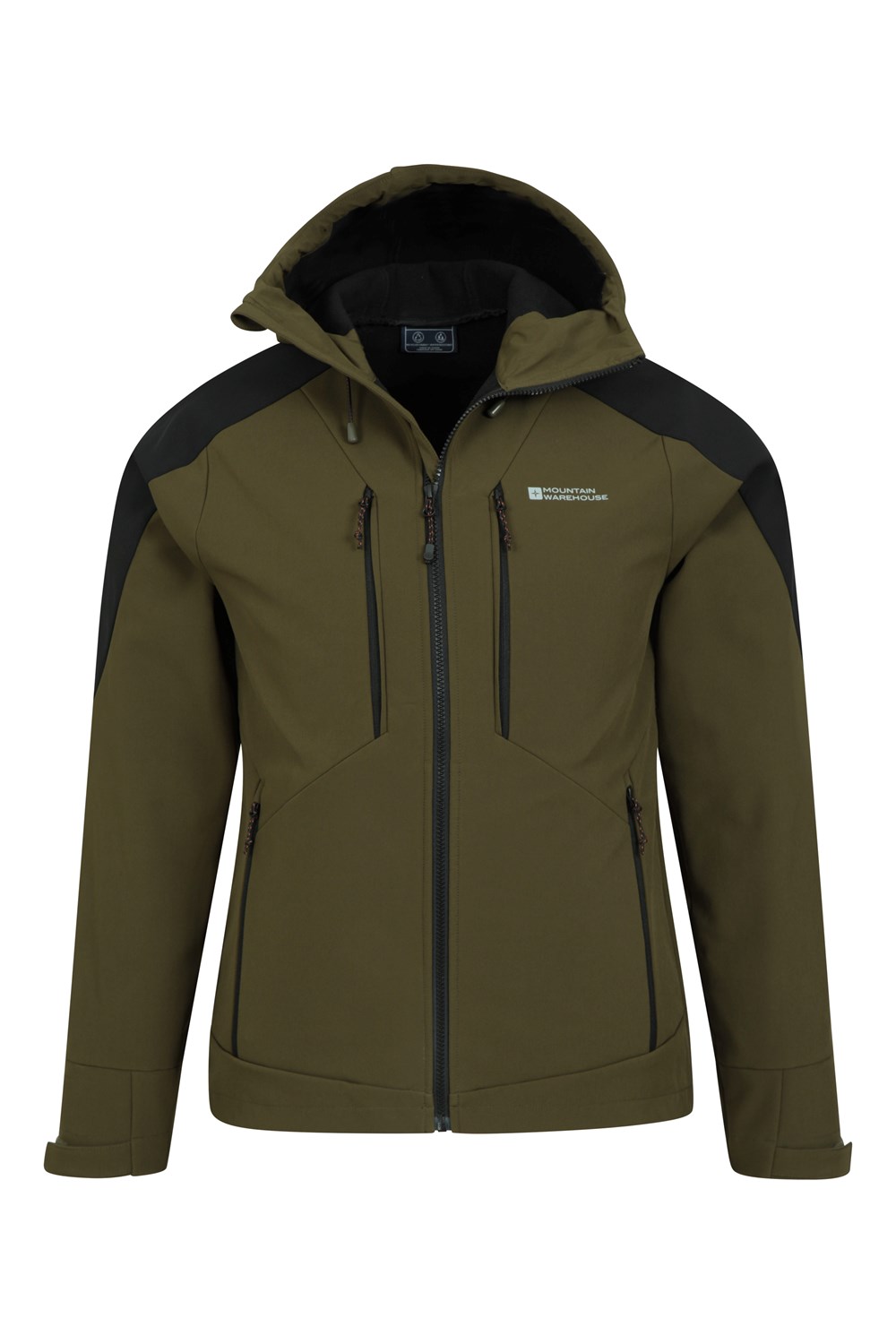Mountain Warehouse Mens Radius Softshell Jacket Water Resistant Coat - Picture 72 of 99