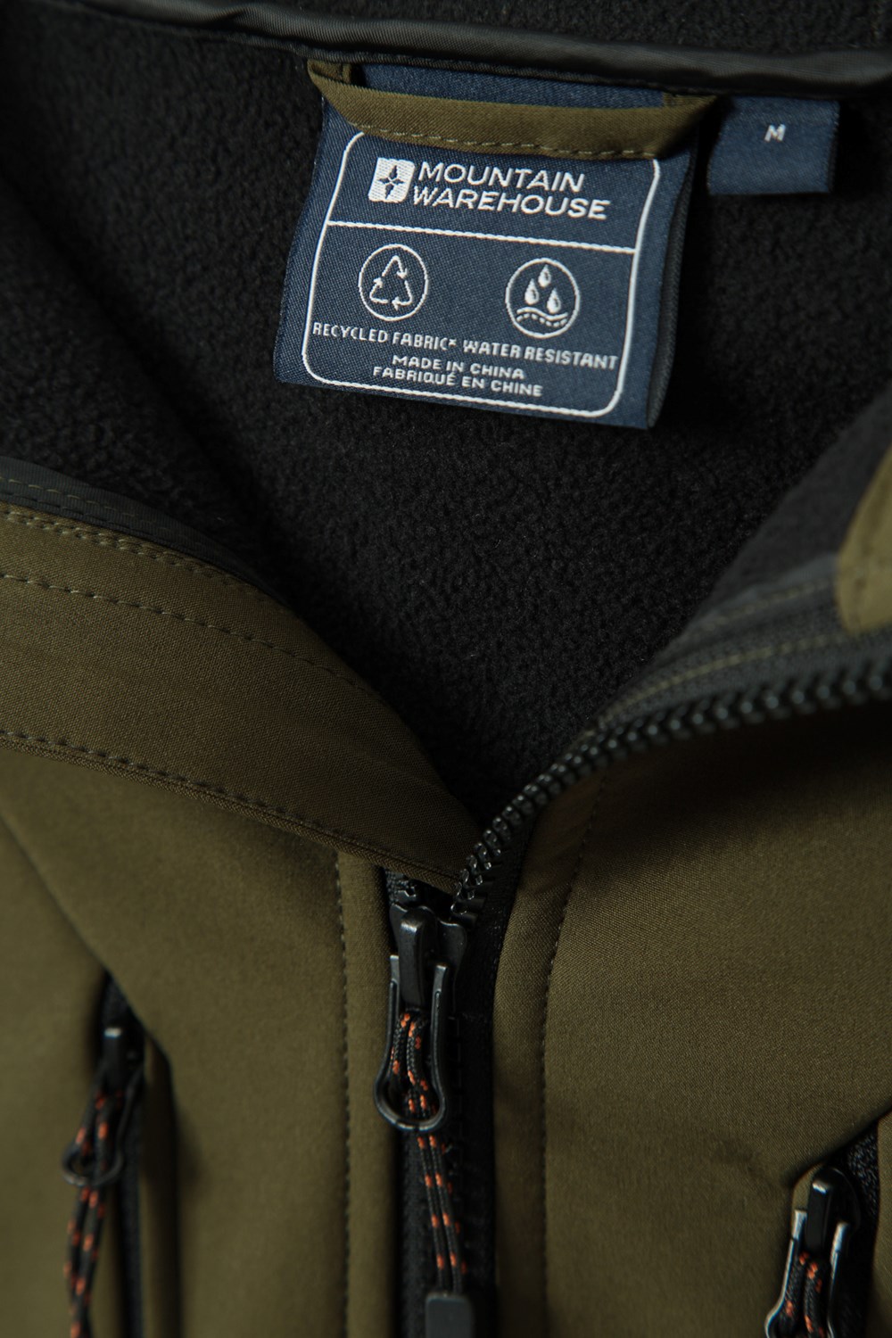 Mountain Warehouse Mens Radius Softshell Jacket Water Resistant Coat - Picture 73 of 99