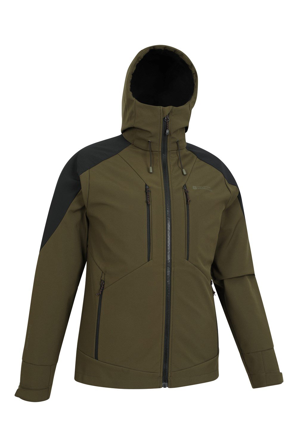 Mountain Warehouse Mens Radius Softshell Jacket Water Resistant Coat - Picture 80 of 99