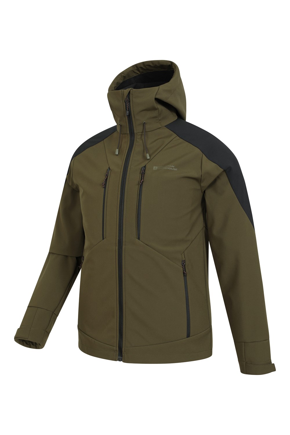 Mountain Warehouse Mens Radius Softshell Jacket Water Resistant Coat - Picture 82 of 99