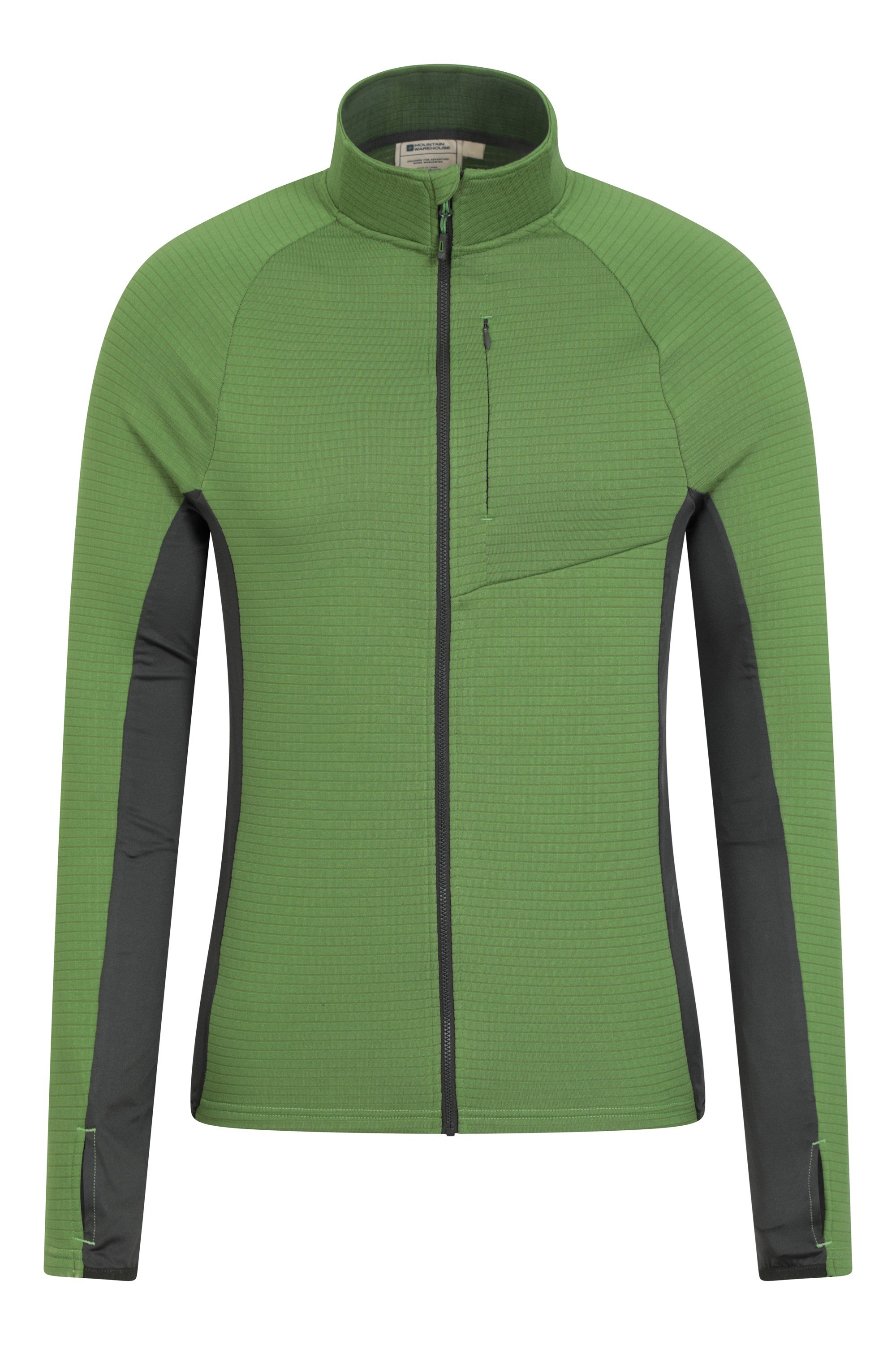 Denali Mens Full-Zip Fleece Jacket - Green