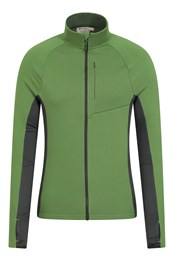Denali Mens Full-Zip Fleece Jacket Green