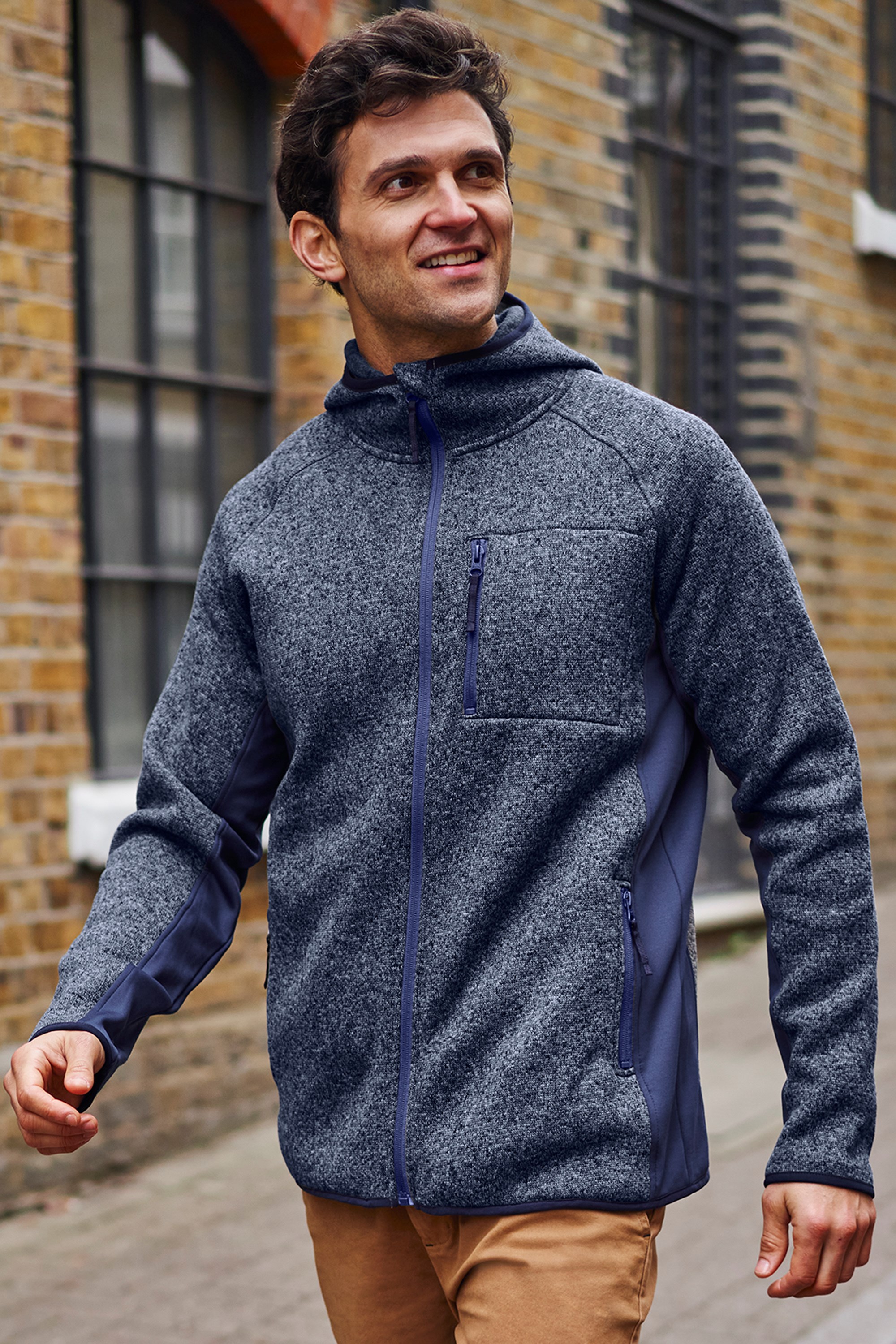 Treston Mens Hooded Fleece | Mountain Warehouse GB