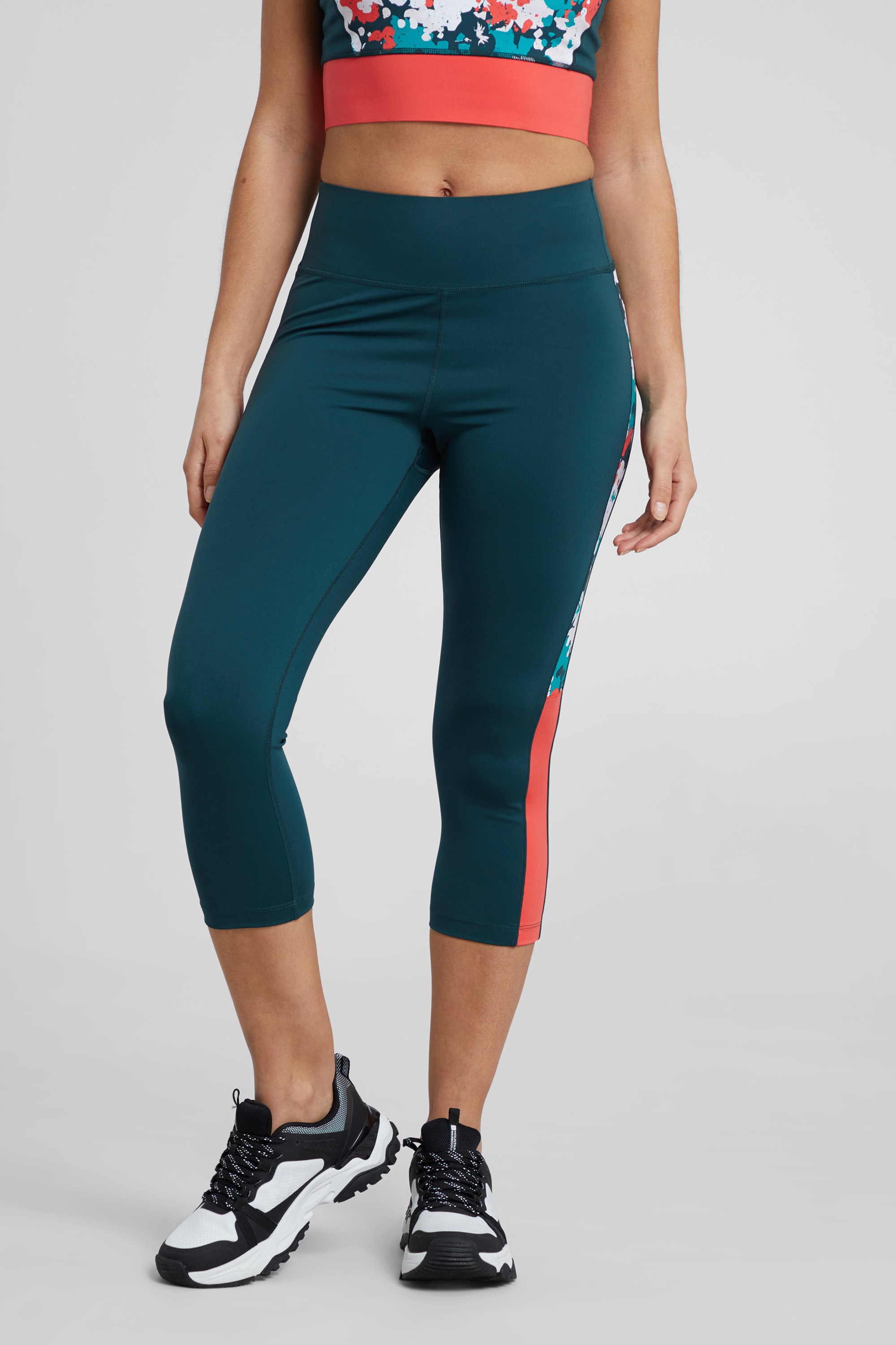 Buy Workout Leggings For Women Capri Yoga Pants With Side Pocket Gym Tights  - White White S Online | Kogan.com