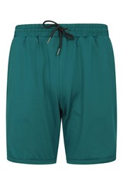 Core Mens Recycled Running Shorts Dark Teal