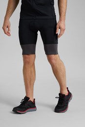 Paceline Pantalones cortos de ciclismo hombre Negro